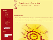 Tablet Screenshot of karinvanderplas.nl